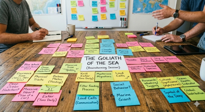 brainstorm about the goliath of the sea