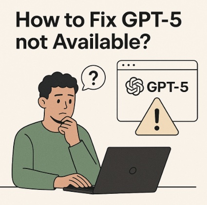 chatgpt 5 not showing up