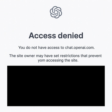 chatgpt access denied