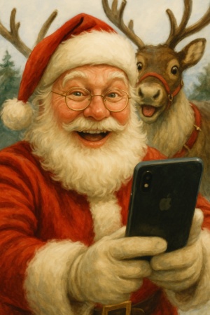 chatgpt christmas photo prompt 1