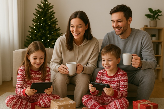 chatgpt christmas photo prompt 5