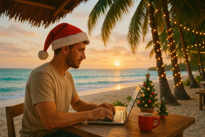 chatgpt christmas photo prompt 6