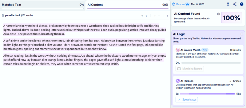 clever ai humanizer test with copyleaks