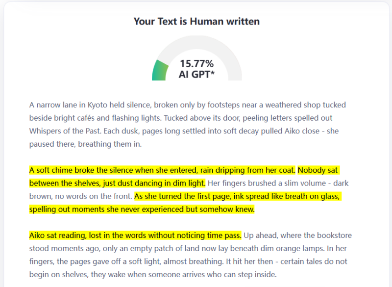 clever ai humanizer test with zerogpt