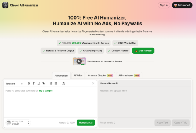 clever ai humanizer