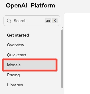 click model menu