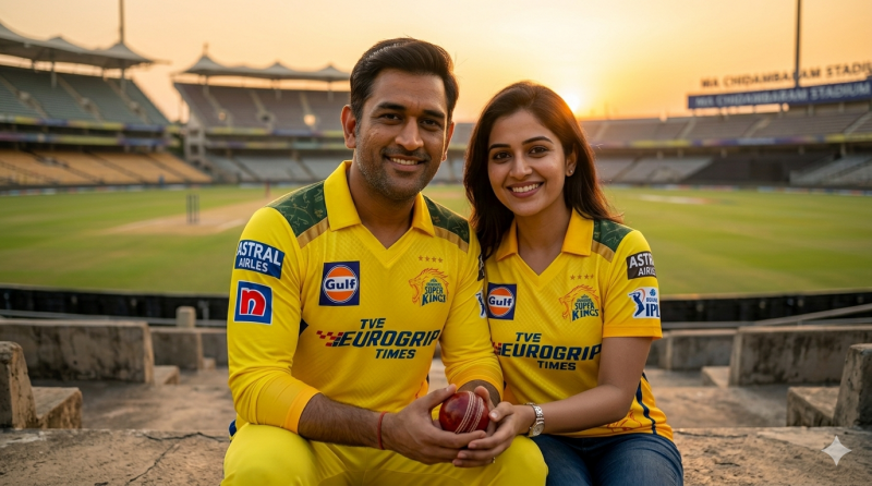 CSK Fan Couple Portrait