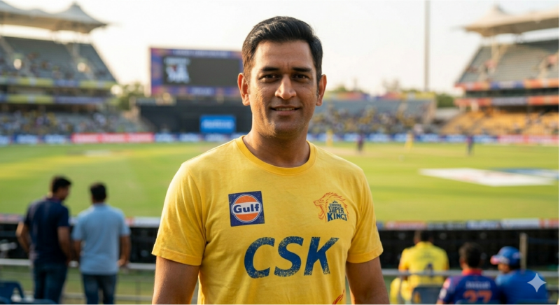 CSK Fan Jersey Casual Portrait