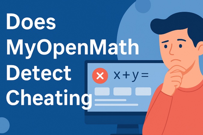 does myopenmath detect cheating