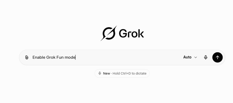 enable grok fun mode