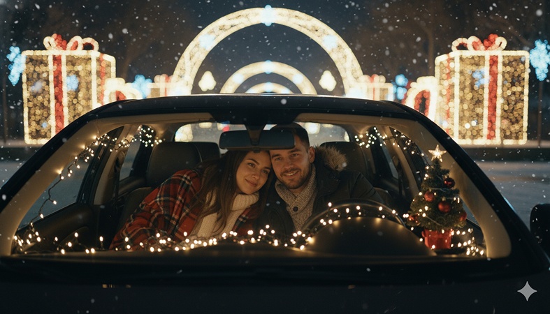 gemini ai christmas photo prompt for couple 15