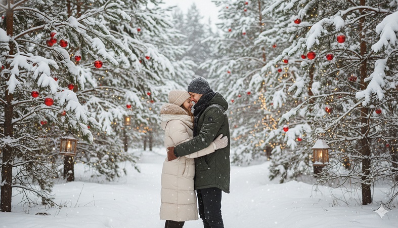 gemini ai christmas photo prompt for couple 4