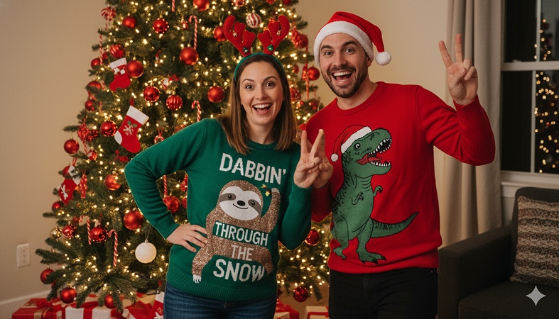 gemini ai christmas photo prompt for couple 7
