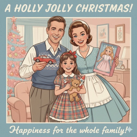 gemini ai christmas photo prompt for family 15