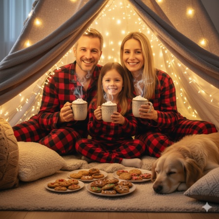 gemini ai christmas photo prompt for family 6
