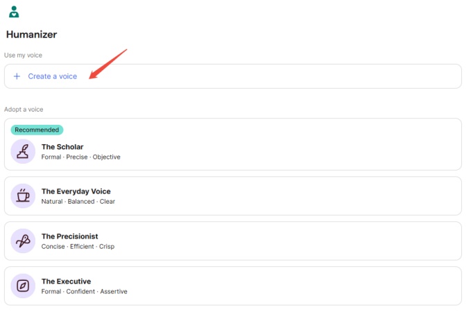 grammarly humanizer step two