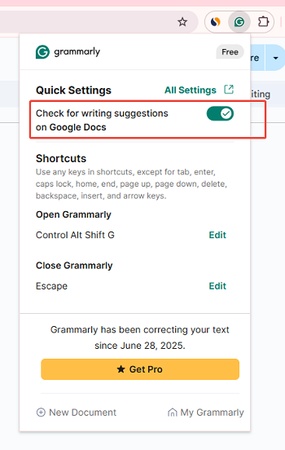 how to add grammarly to google docs 7