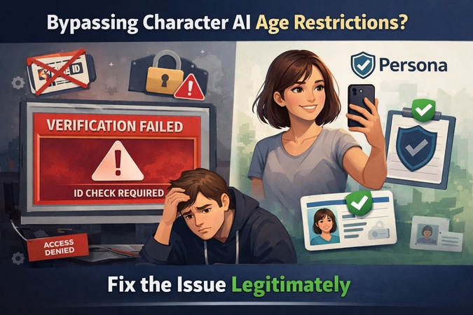 how to bypass character ai age restrictions safely