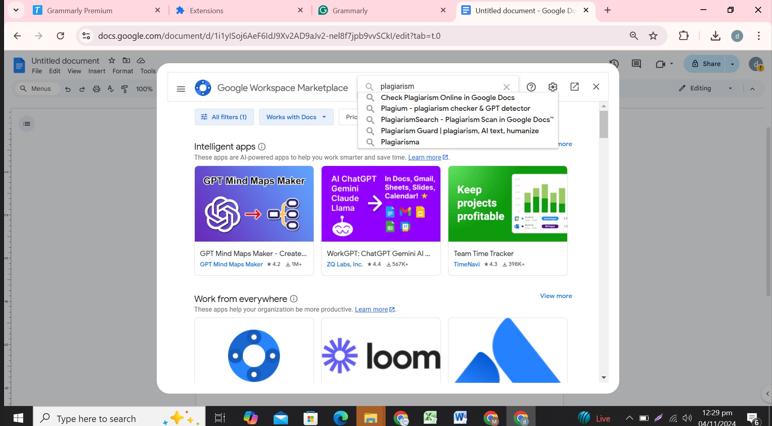how to check for plagiarism in google docs 3
