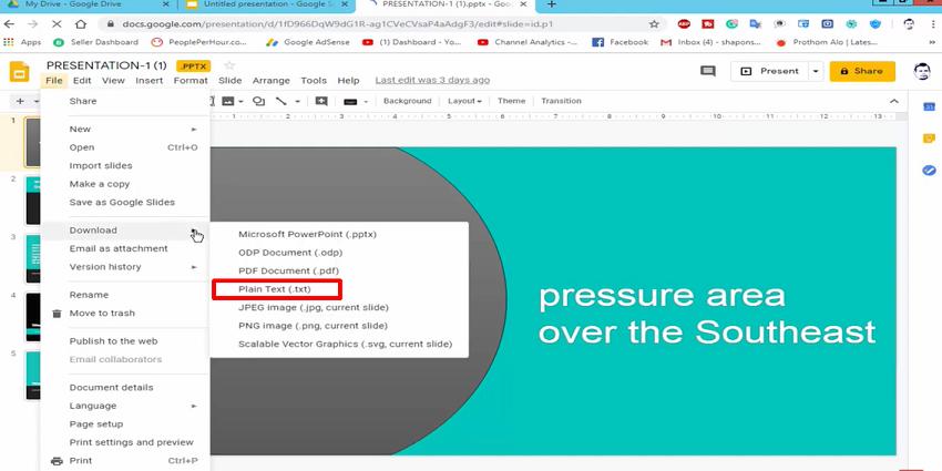 how to check word count on google slides 1