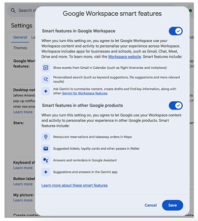 how to disable gemini ai 1