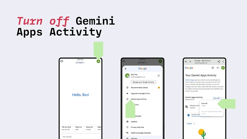 how to disable gemini ai 3