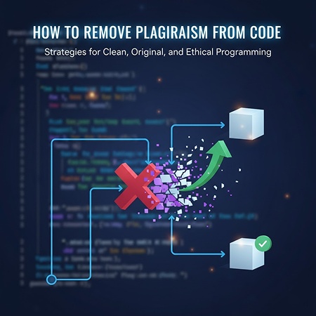 how to remove plagiarism from code 1
