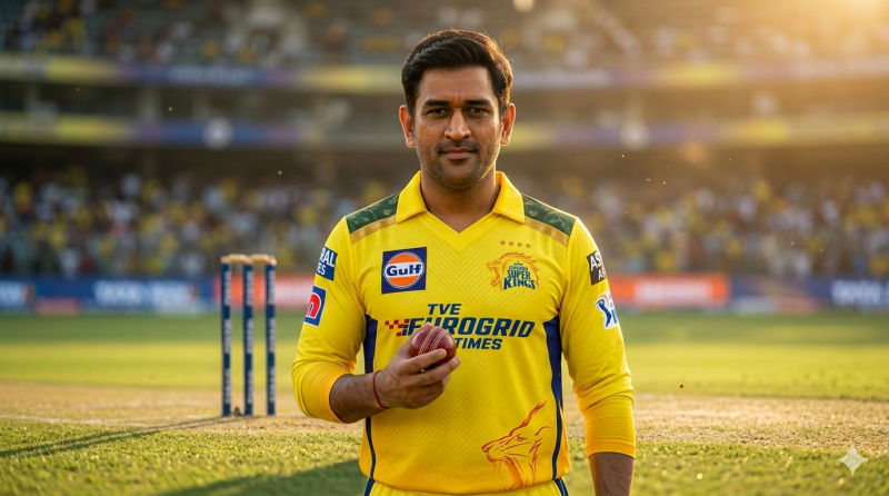 Personalized CSK Match Day Portrait