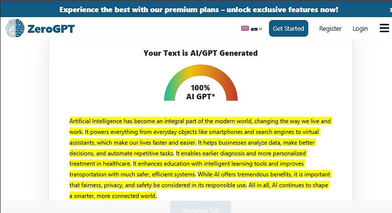 Sidekicker AI VS ZeroGPT