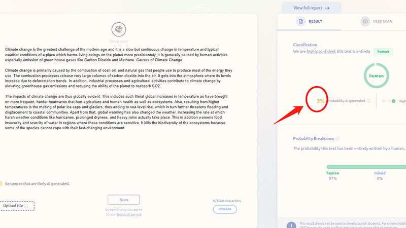 Tenorshare AI Bypass GPTZero