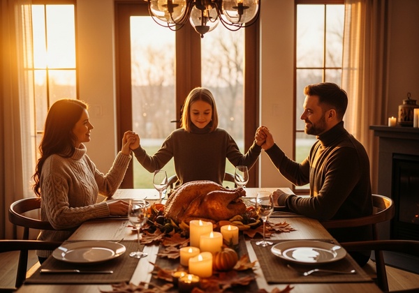 thanksgiving family prayer