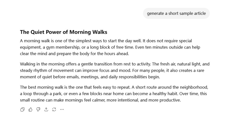 The Quiet Power of Morning Walks text