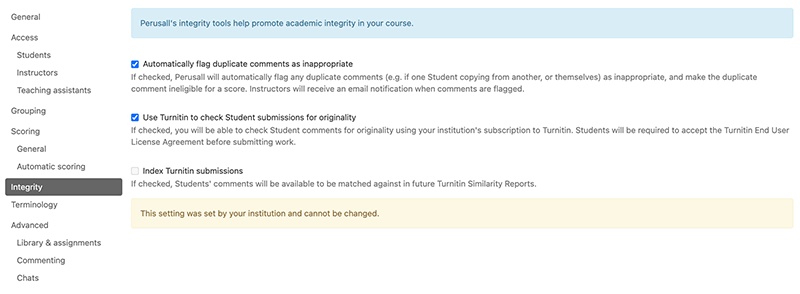 turnitin integration