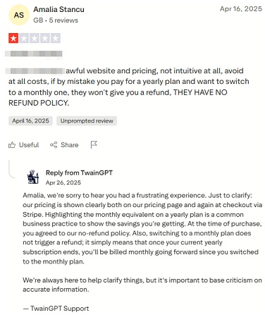 twaingpt cancel subscription 3