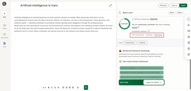 uncheck ai review 2