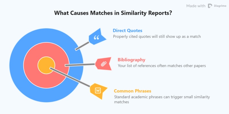what causes matches in similarity reports