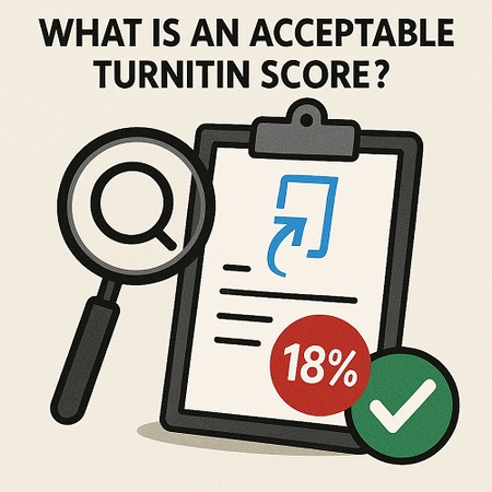 what is an acceptable turnitin score 1