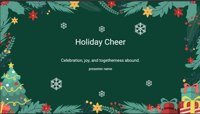 holiday cheer