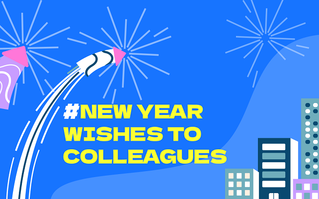 happy new year message to colleagues