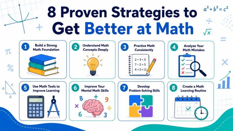 8 Proven Strategies to Get Better at Math