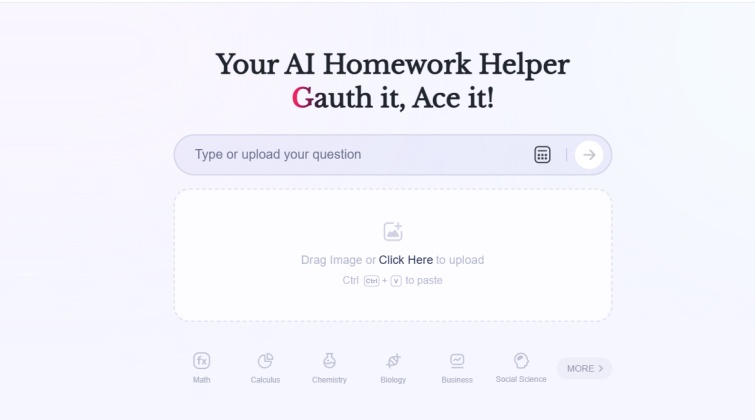 gauth ai homework helper overview