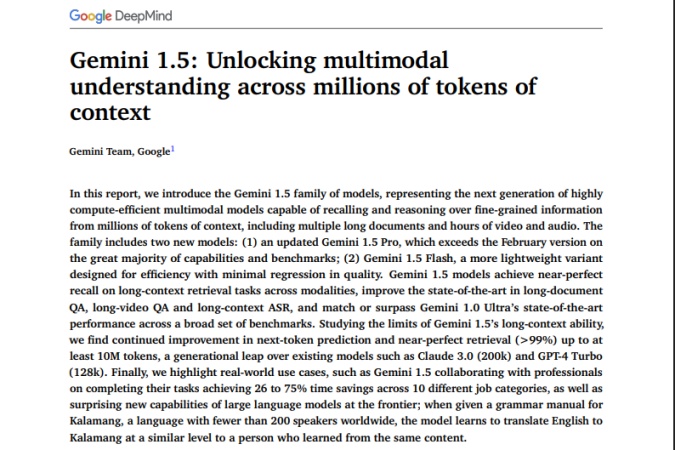 gemini's Strong Performance on Mathematical Benchmarks