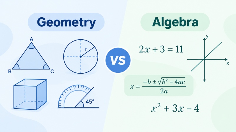 Geometry vs Algebra