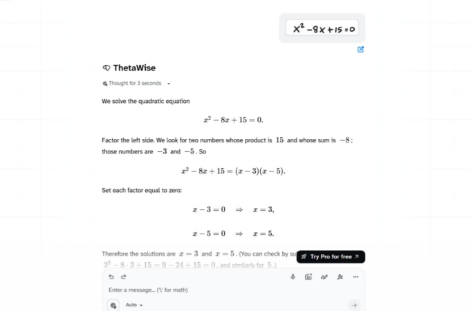 How Does ThetaWise AI Work