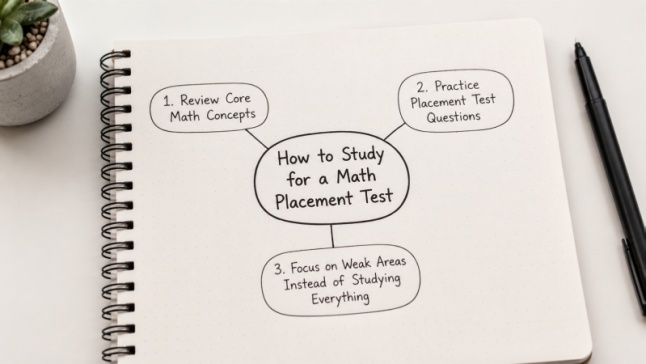 How to Study for a Math Placement Test