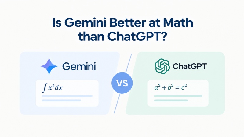 Is Gemini Better at Math than ChatGPT