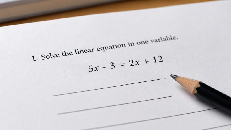 linear equation in one variable