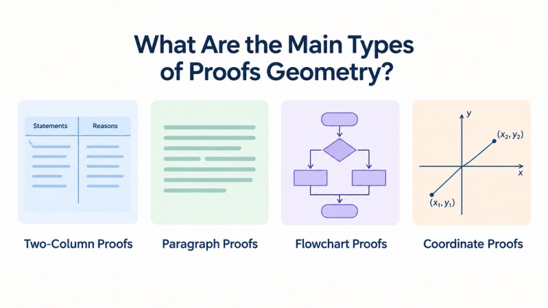 Main Types of Proofs Geometry