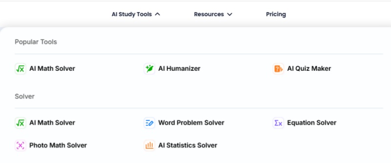 step 4 of using Solvely AI Math Solver