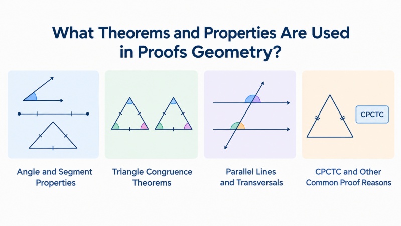 Theorems and Properties Used in Proofs Geometry